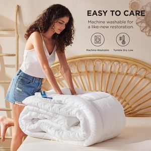 Bedsure Comforter Duvet Insert Queen Size Down Alternative All Season <b>Bedding</b> With 8 Tabs - Product Image 5