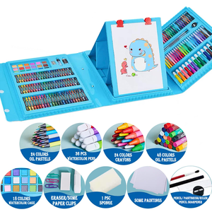 School Art Supplies Kids Children Drawing <b>Toy</b> Painting Stationery Color Pencil <b>Set</b> De Arte 208 PCS Art <b>Sets</b> - Product Image 4