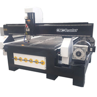 Vente flash : Machine de gravure/découpe/traçage 3 axes pour le bois, machine de fraisage 3D pour meubles avec une capacité de travail de 1300*2500 mm et un contrôleur Mach3