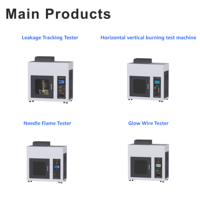 HT-408PT-PL UL94 Plastics Horizontal Vertical Combustion Tester, Compliant with UL94-2006, IEC60695, GB5169, GB2408