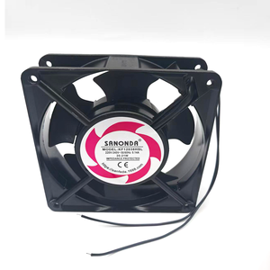Ventilateur de refroidissement en plastique 12*12CM 220V avec grille pour accessoire de machine de jeu d'arcade - Product Image 1