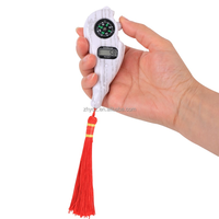 Tasbih numérique, chapelet électronique, compteur avec boussole, pompon, lumière LED, jouet de jeu de doigts, réinitialisation manuelle, outil de décompression et de relaxation
