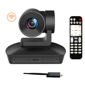 2.4G Wireless PTZ 10X Optical 1080P HD Auto Voice Tracking Conference <b>Camera</b> Kit for Church Classroom Meeting Room USB 2.4G <b>Wire</b> - Product Image 3