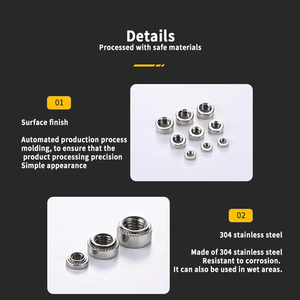 Tuercas <span class=keywords><strong>de</strong></span> remache <span class=keywords><strong>de</strong></span> acero inoxidable 6061, piezas <span class=keywords><strong>de</strong></span> chapa <span class=keywords><strong>de</strong></span> hierro inoxidable, perno y <span class=keywords><strong>tuerca</strong></span> - Product Image 4