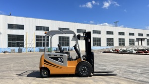 Montacargas Eléctrico HELI de 3 y 5 Toneladas, Serie <span class=keywords><strong>FB</strong></span>, de 4 Ruedas, Contrabalanceado, con Mástil de 6m, Certificación CE, para Almacén, Mini Montacargas a Batería - Product Image 3