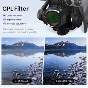 STARTRC Ensemble de 6 filtres ND pour DJI Mini 5 <span class=keywords><strong>Pro</strong></span> UV CPL ND16 ND64 Nuit naturelle Brume noire Mini 5 <span class=keywords><strong>Pro</strong></span> Kit de filtres d'objectif de drone - Product Image 4