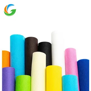 Altın Pp/Pet Meltblown spunnonwoven Rolls polipropilen geri dönüşümlü hidrofil malzeme ayakkabı araba kılıfı olmayan dokuma kumaş