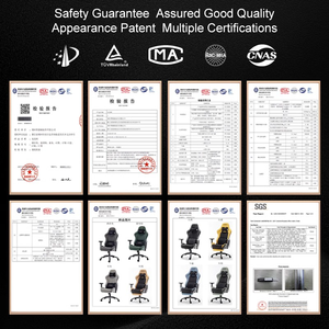 Ghế chơi game xoay không trọng lực chuyên nghiệp năm <span class=keywords><strong>2025</strong></span>, thiết kế tối giản, có thể điều chỉnh độ cao, ngả lưng, chất liệu vải, dành cho nhà và văn phòng - Product Image 3