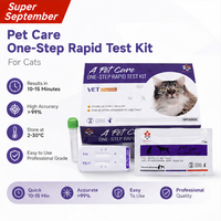 Kits de dépistage rapide du coronavirus félin pour animaux de compagnie, tests antigéniques pour chats, tests vétérinaires rapides FCOV