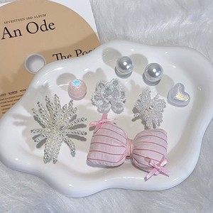 Nouvel Arrivage : Breloques <span class=keywords><strong>Croc</strong></span> pour Chaussures de Ballet, Boucles de Décoration de Chaussures Exquises et Robustes avec Perles, Clips de Chaussures Tendance Coréens Dongdaemun - Product Image 4