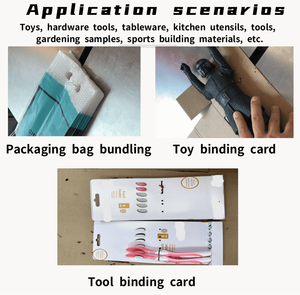 Máquina Flejadora Neumática Semiautomática de Cuerda de Papel con PLC y Pantalla Táctil, Equipo de Embalaje para Cartón y Madera, en Stock - Product Image 6