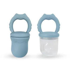 2024 Bpa Free New Born Baby Fresh Food Feeding Nipple Purrfect Feeder Silicone Baby Fruit Feeder Pacifier