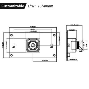 IMX334 8M 4K vidéoconférence Drone aérien USB mise au point automatique grande ouverture grand Angle Module de caméra de Surveillance - Product Image 5