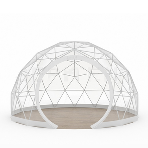 Luxury Outdoor Transparent Hotel Plastic clear Dome Garden Igloo <b>Tent</b> for Coffee RESTAURANT - Product Image 2
