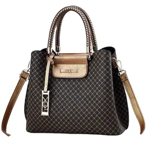 女式手提袋钱包手提包女士办公包定制奢华Pu皮包手提包优质义乌女式1千克