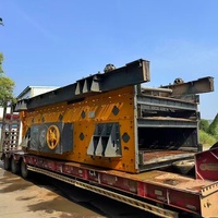 Criba Vibratoria Elíptica de Segunda Mano 2460 con Malla de Poliuretano Ajustable para Planta de Arena y Piedra - Precio