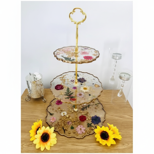 <b>Resin</b> Cake Stand <b>Mold</b> Cake Dessert Stand <b>Silicone</b> <b>Resin</b> <b>Mold</b> Geode Epoxy Craft Casting for Customized Size - Product Image 1