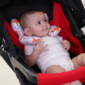 Nouvelles oreillères de protection en U pour bébé, soutien-tête et cou pour siège auto, pour nouveau-nés et enfants, produit de sécurité extérieur - Product Image 3