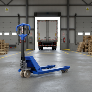 Transpaleteira Manual de Grau Industrial com Capacidade de 3T, Altura de Garfo de 80-200mm, Rodas de PU/Nylon para Uso em Terreno Irregular - Product Image 4