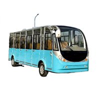 Autobús Eléctrico de Lujo ZhenDa de 17 Plazas, con Batería de Litio, Motor de CA de 7.5KW, Autonomía de 110-130 km, Ideal para Transporte Urbano, Aeroportuario y Turístico