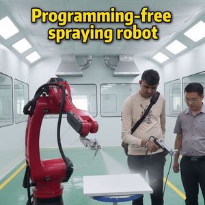 Brazo Robótico Industrial de 6 Ejes, Motor PLC, para Pintura y Pulverización de Autopartes, Carga Útil de 10 kg, Programación Gratuita - Product Image 1