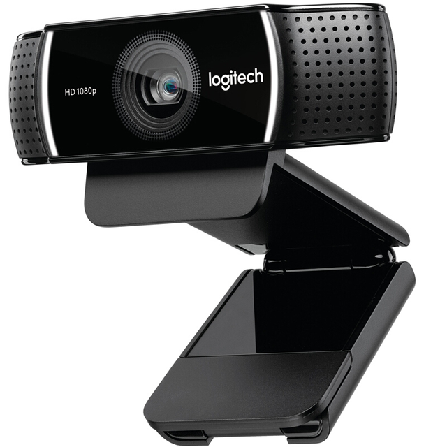 Logitech Webcam HD C922 1080P Full 720P Built-in Microphone Video Call Recording Camera