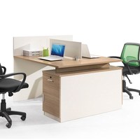 Meubles de bureau modernes, cloisons en aluminium usagé, cloisons de séparation, poste de travail en cubique pour bureau