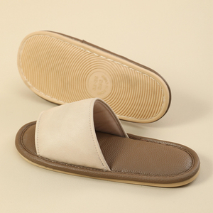 Nuovo Logo personalizzato di lusso personalizzato molto leggero e silenzioso antiscivolo piatto Sole Spa Hotel estivo <span class=keywords><strong>pantofole</strong></span> da bagno al coperto - Product Image 4