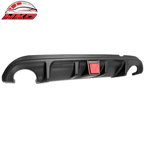 Becquet arrière pour Infiniti Q50 2014-2017 Diffuseur LED avec feu stop PP Noir mat Accessoires automobiles - Product Image 4
