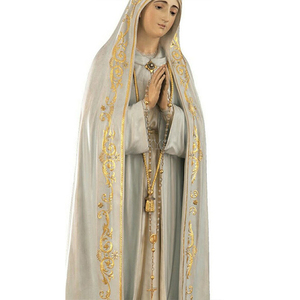 Estatua <span class=keywords><strong>de</strong></span> Fibra <span class=keywords><strong>de</strong></span> Vidrio <span class=keywords><strong>de</strong></span> Nuestra Señora <span class=keywords><strong>de</strong></span> Fátima Esculpida en 3D, Diseño Personalizado, Adorno Religioso Católico Adecuado para la Iglesia <span class=keywords><strong>y</strong></span> la Decoración del Hogar - Product Image 6