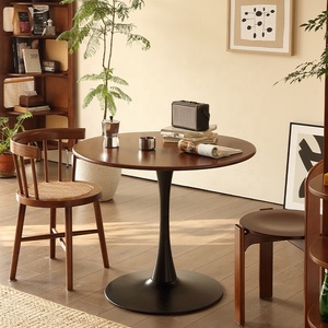 Dining <strong>Table</strong> <strong>Tulip</strong> Recycled Pine Wood Marble Modern Nordic Metal Coffee Side Room Furniture Set Dining Restaurant Dinning <strong>Tables</strong> - Product Image 5