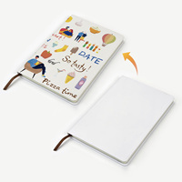 Carnets vierges A5 pour sublimation, journal, personnalisation, tissu pour sublimation, bloc-notes en toile, carnets double face pour sublimation