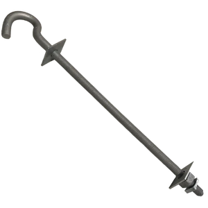 Conjunto de Gancho en J Quan Pham de 5/8" x 20" GALVANIZADO EN CALIENTE para Abrazaderas de Suspensión RPX en Postes de Servicio, Venta al por Mayor 2026 - Product Image 4