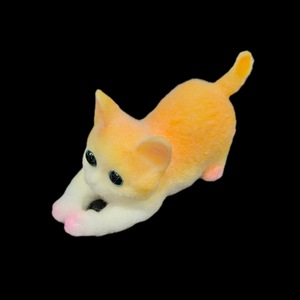 Juguete de simulación transfronterizo de gatito de colores, unisex, para edades de 3 a 60 años, con música, descompresión, alivio del estrés, elástico y de rebote lento, para padres e hijos. - Product Image 4