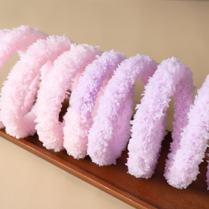 Tallos de chenilla gruesos y densificados con palo giratorio de terciopelo Coral de 15mm para <span class=keywords><strong>cachorros</strong></span> de peluche DIY - Product Image 4