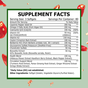 Cápsulas de Pimienta de Cayena de Marca Privada, Favorecen la Salud Inmunológica, Apoyan el Metabolismo, Favorecen la Digestión, Contiene Extracto de Boswellia - Product Image 2