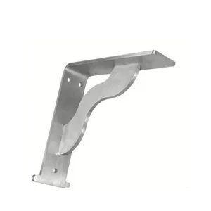 Staffa di supporto fissa per ecoscandaglio con profilo in alluminio
