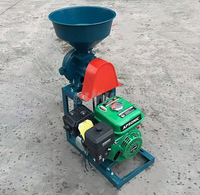 Machine à poudre alimentaire sèche/humide à essence pour la mouture de beurre de noix, pâte de sésame, lait de soja, lait de riz – un moulin à farine pratique