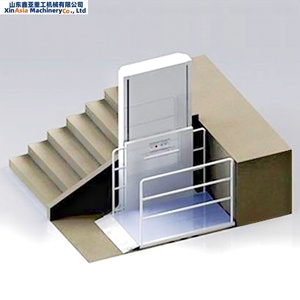 Nuova scala elettrica esterna per sedia a rotelle a forma di arco in lega di alluminio con inclinazione verticale senza barriere - Product Image 3