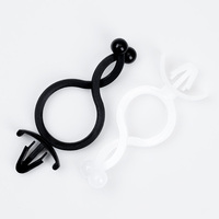 Attache de câble à verrouillage rotatif, support de fil à fixation par poussée, support de circuit imprimé en nylon, attache libérable série T