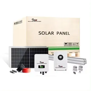 Factory direct sale 1KW 48v 5kw 10kw 20kw full kit off grid all in one power generator home use 2kw 3kw solar energy storage