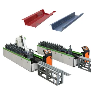 Liming Popular Sell C U Channel Galvanized Drywall Omega Profile Light Gauge Steel Angle Bead Roll Forming Machine For USA