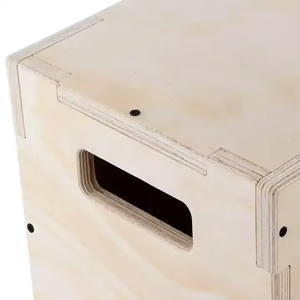 Caja pliométrica de madera multifuncional Caja de <span class=keywords><strong>salto</strong></span> pliométrica Caja de agilidad 3 en 1 para saltar Fitness Estocadas Entrenamiento <span class=keywords><strong>Sentadillas</strong></span> - Product Image 5