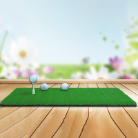 Logo personnalisé Vente en gros Fabricant de caiton de golf Tapis de frappe de golf personnalisé Tapis de practise de golf d'intérieur pour la pratique