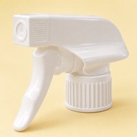 Pompe pulvérisatrice de luxe en plastique 28 mm PP anti-déversement à brume fine pour nettoyant de cuisine, désodorisant, bouteilles couleur personnalisée