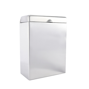 Thùng rác vệ sinh bằng thép không gỉ, nắp bật, dùng cho phòng tắm, đựng băng vệ sinh, khăn giấy - Product Image 1