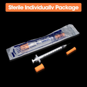 <span class=keywords><strong>Jeringa</strong></span> Hipodérmica Desechable <span class=keywords><strong>de</strong></span> Seguridad para <span class=keywords><strong>Insulina</strong></span> Animal, <span class=keywords><strong>100</strong></span> UI, Estéril, 1 ml / 0.5 ml, con Aguja Fija 29/30G - Product Image 6