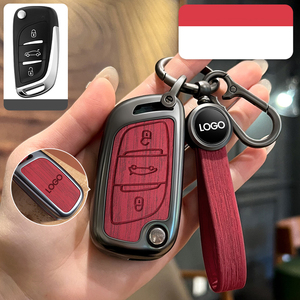 Carcasa de Metal de Alta Gama para Llave de Coche Dongfeng Citroen Versailles C5X, Modificación de Cubierta de Llave, Paquete DS, <span class=keywords><strong>DS5</strong></span>/6C4L, <span class=keywords><strong>LS</strong></span> - Product Image 4