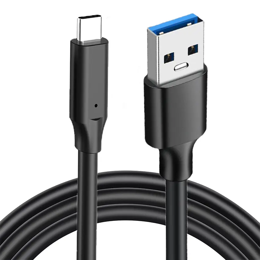 Cable USB tipo C de 0,5 M para carga rápida Cable de datos de teléfono móvil de carga rápida de M