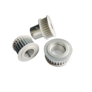 Tiếng ồn thấp truyền đồng bộ ròng rọc nhôm/Thép không gỉ/<span class=keywords><strong>S45C</strong></span> Tương thích với Htd/GT/mxl mô hình thời gian Vành Đai ròng rọc OEM - Product Image 2